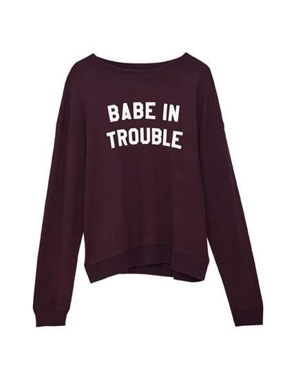 Sudadera Mensaje
