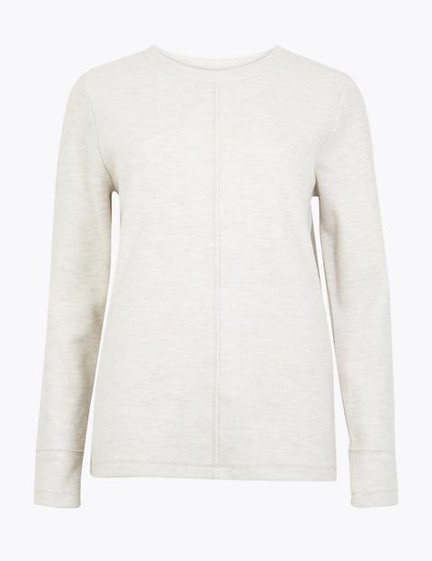 Cotton Blend Sweatshirt