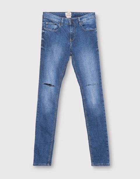 Jeans Super Skinny Fit Cortes