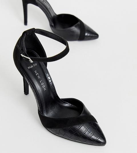 scarpe nere con tacco