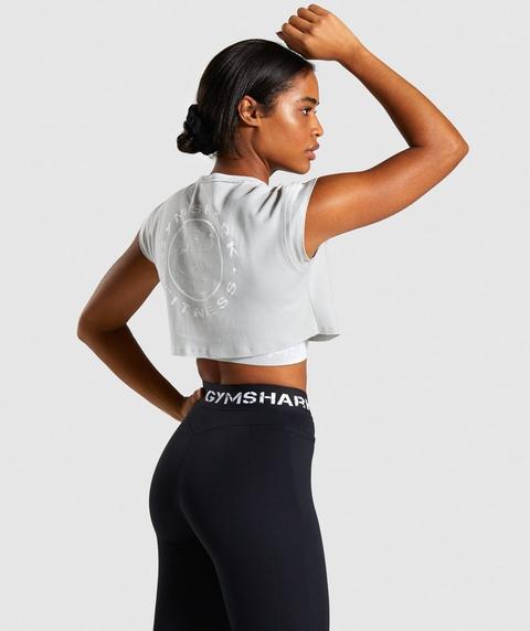 Gymshark Legacy Fitness Raw Crop Top 