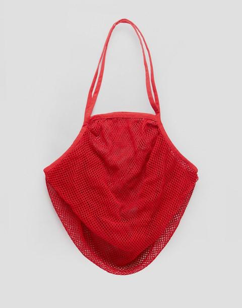 Asos Beach - Borsa Con Stringhe Rossa - Rosso