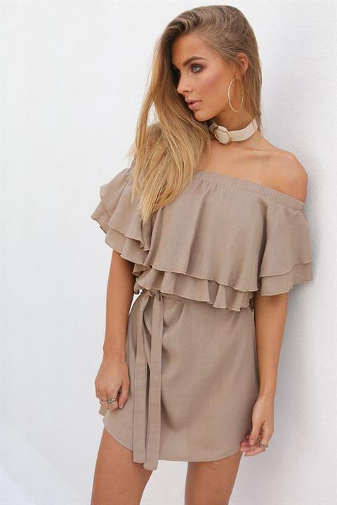 Mushroom Frill Dress