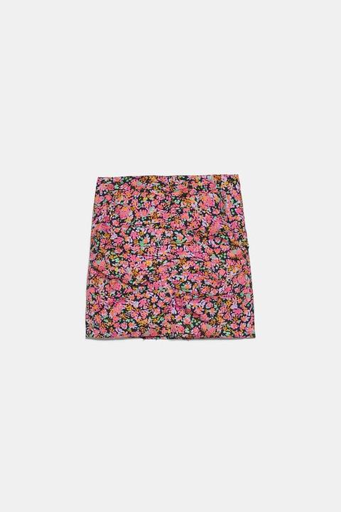 Falda Mini Drapeada