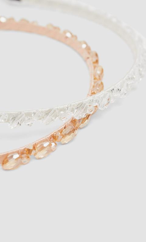 Set 2 Diademas Cristales