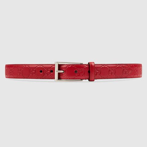 Cintura In Pelle Gucci Signature