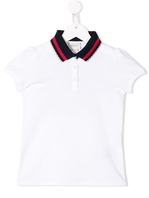 - Contrast Collar Polo Shirt Farfetch on 21