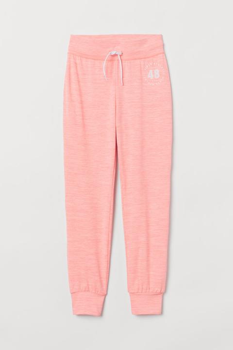 H & M - Pantaloni Sportivi - Rosa