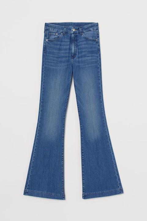 Embrace Flared High Jeans - Azul