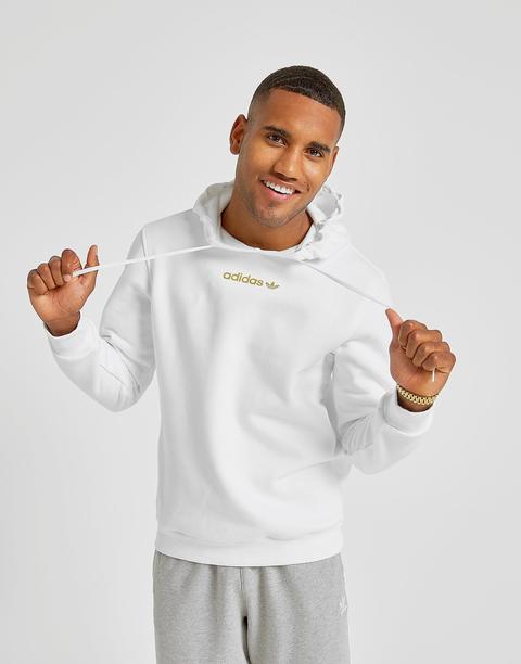 white adidas hoodie mens
