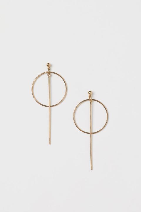 Pendientes Largos - Oro