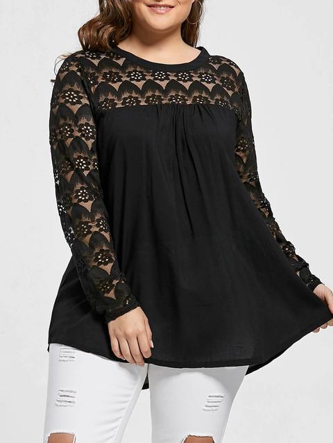 Pizzo Pizzo Leggerissimo Pizzo Tunic Top