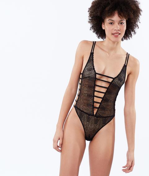 Body Ouvert En Dentelle - Judy