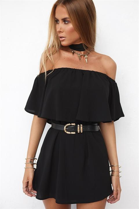 Raven Dress - Black