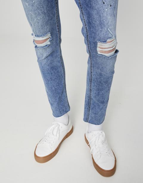 Jeans Superskinny Detalle Rotos