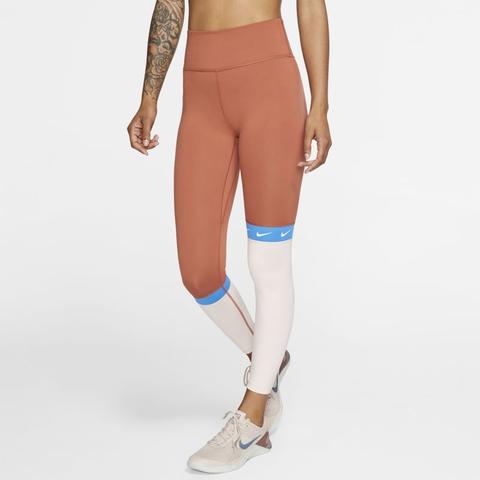 Tights A 7/8 Nike One - Donna - Arancione