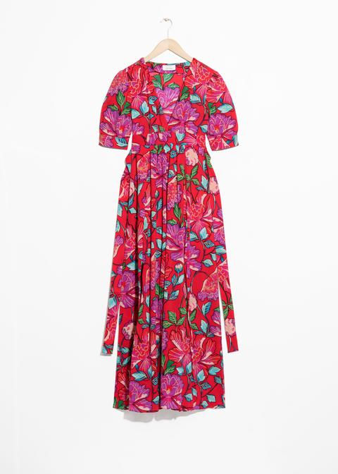 floral printed dress