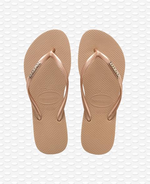 Havaianas Slim Logo Metallic