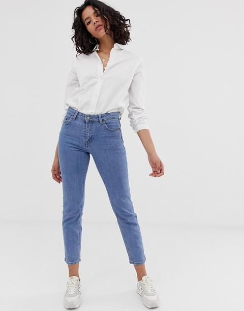 Vaqueros Capri Slim De Talle Alto Edie De Dr Denim-azul