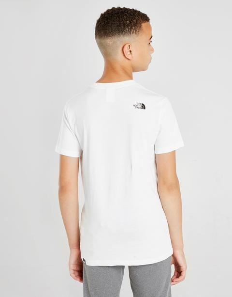 North face central on sale logo t shirt