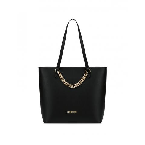 Bolso Shopper Con Cadena