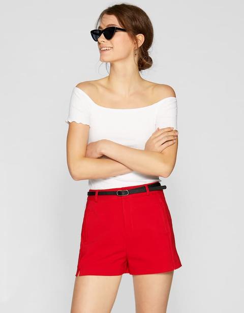 Shorts Eleganti Rosso