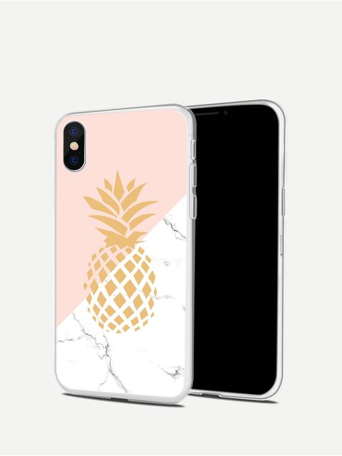 Pineapple Print Iphone Case