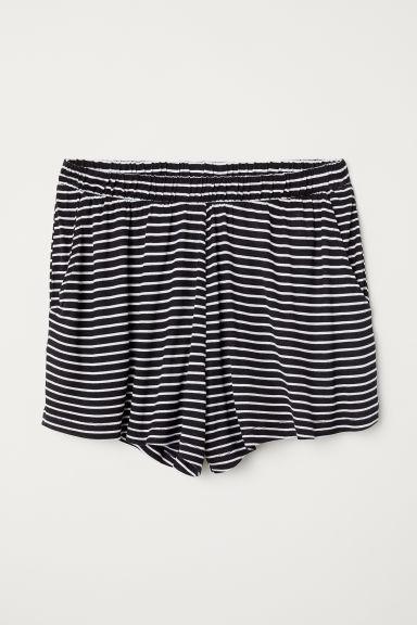 H & M - Shorts Ampi - Bianco