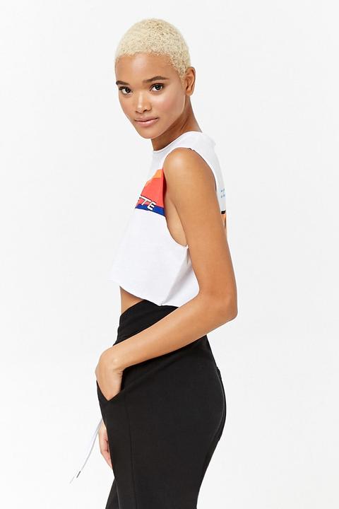 forever 21 corvette crop top