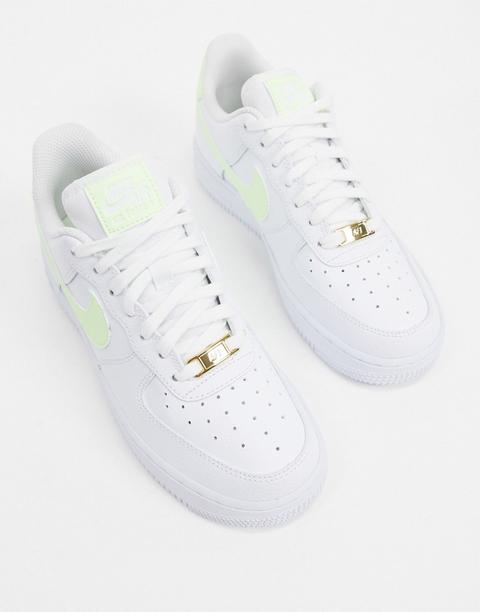 Nike Air Force 1 '07 White And Fluro 