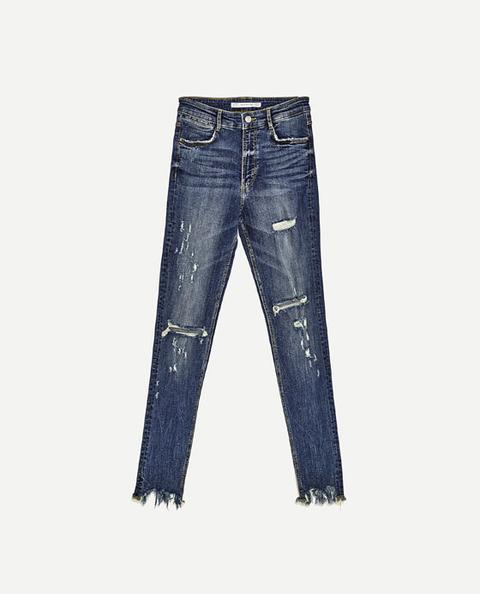 Jeans Power Stretch Skinny Fit Vita Alta