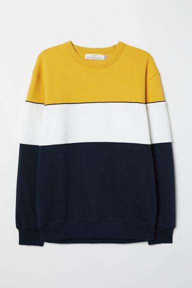 H & M - Sudadera - Amarillo