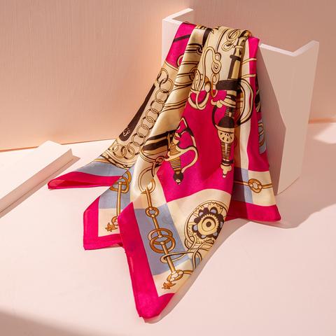 Foulard Carré À Imprimé
