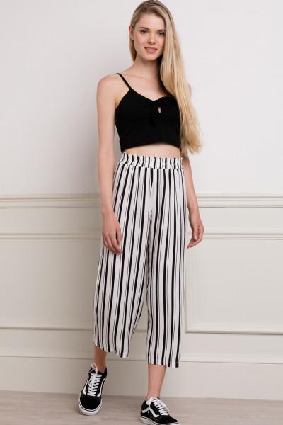 Pantalone Palazzo Crop