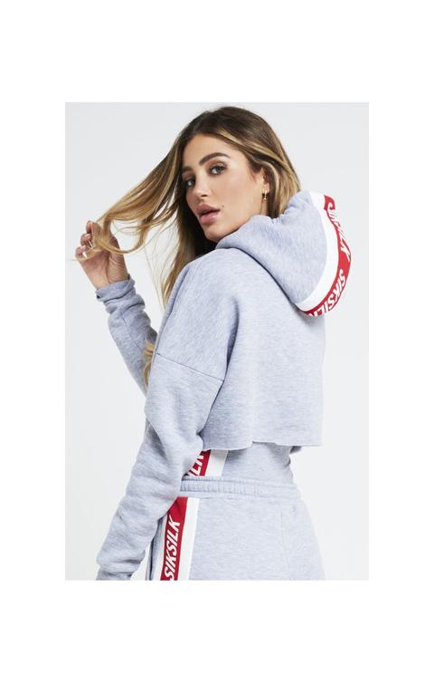 Siksilk Phoenix Overhead Hoodie - Grey Marl Tallas De Mujer