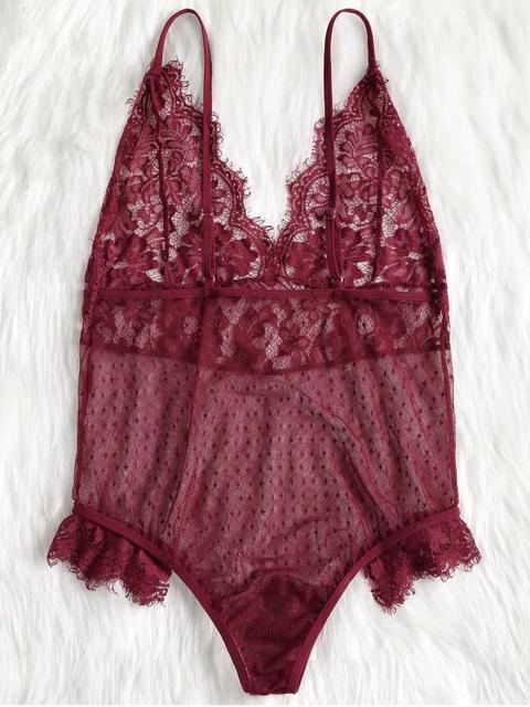 Escote Redondo Cheeky Bodysuit
