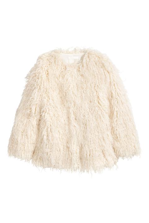 Faux-fur-jacke