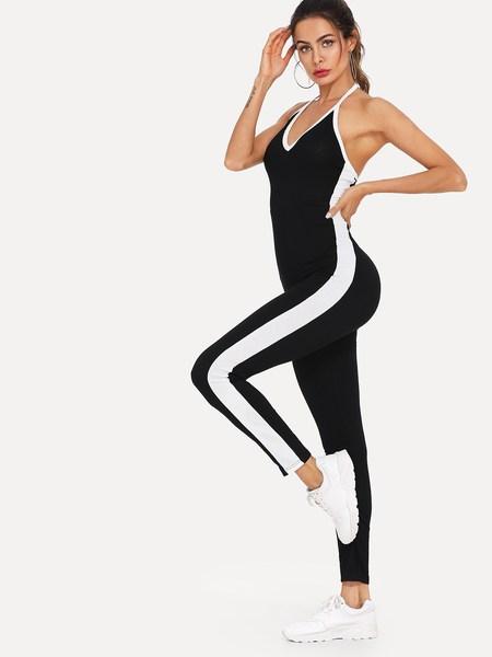 Mono Halter Color Block