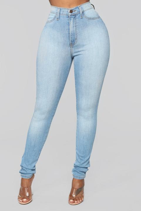 light blue skinny jeans