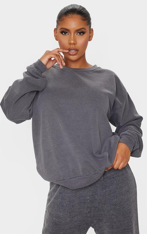 Charcoal Washed Sweatshirt