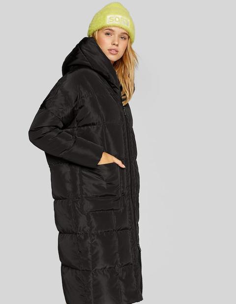 Doudoune Plumes Oversize Noir