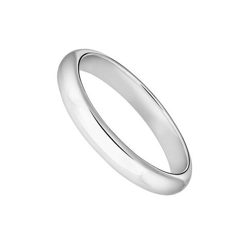 Small Silver Band Ring