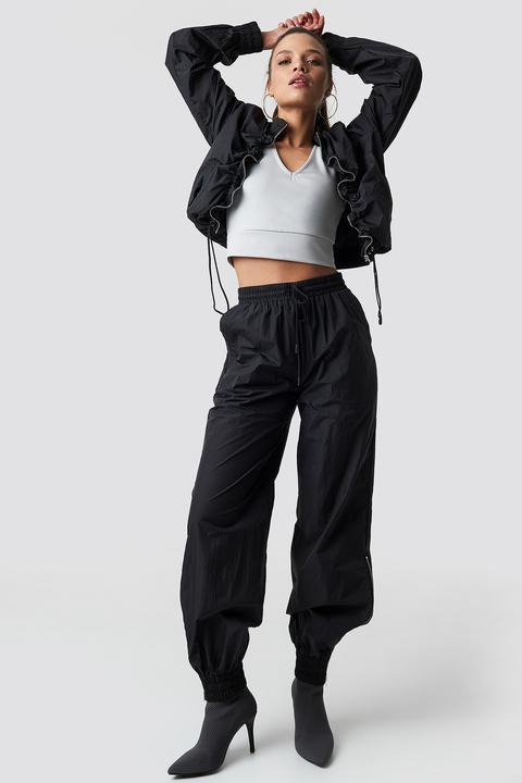 Ivana Santacruz X Na-kd Tracksuit Pants - Black