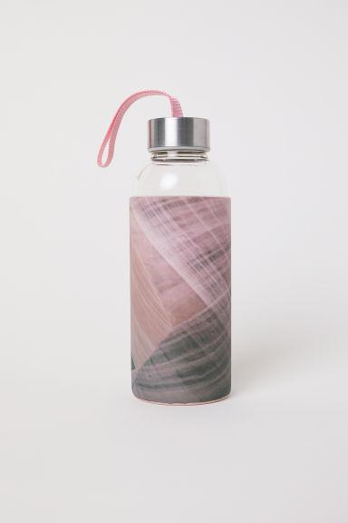 Botella De Agua De Vidrio