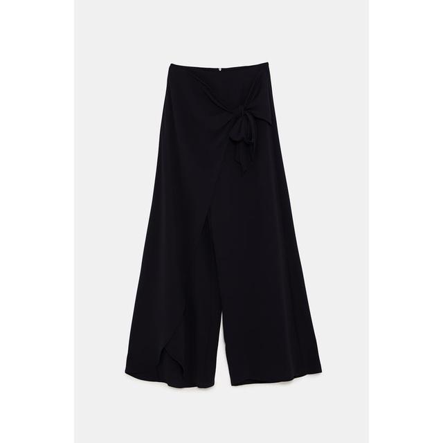 Pantaloni A Pareo Con Fiocco from Zara on 21 Buttons