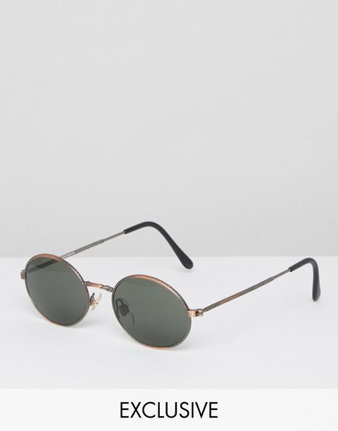Reclaimed Vintage - Occhiali Da Sole Tondi - Rame