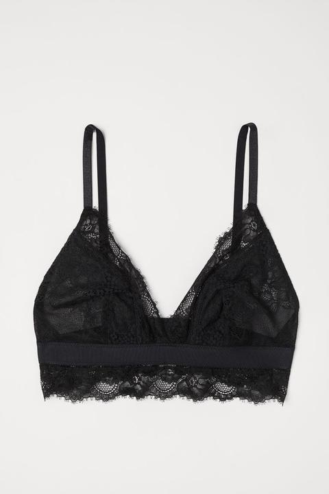 H & M - Soutien-gorge En Dentelle - Noir