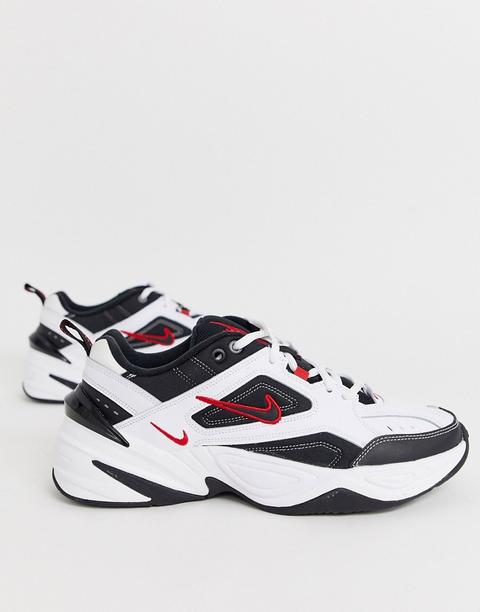 Zapatillas De Deporte En Blanco Y Negro M2k Tekno De Nike