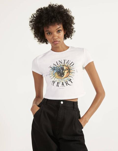 T-shirt Imprimé