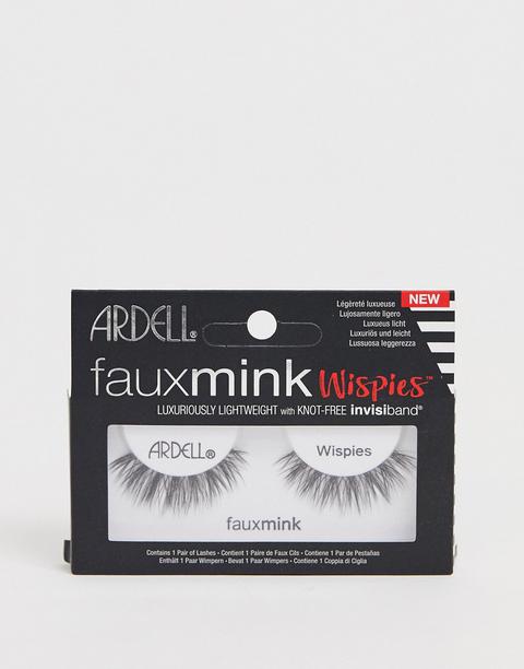Ardell Faux Mink Lashes Wispies-black